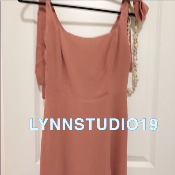 NWOT Reformation Twilight Dress Praline - Picture 4 of 6